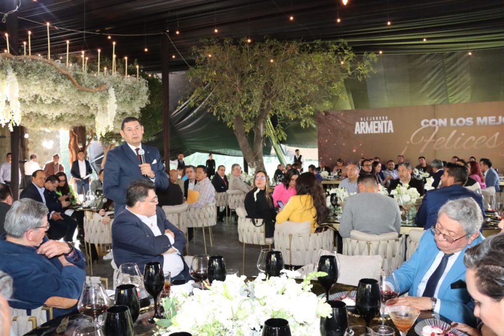 Alejandro Armenta reafirmó el compromiso que tiene con el presidente Andrés Manuel López Obrador