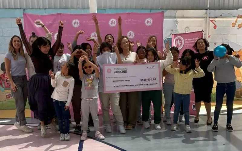 Ayuda y Solidaridad con las Niñas de las Calle recauda 5 millones de pesos