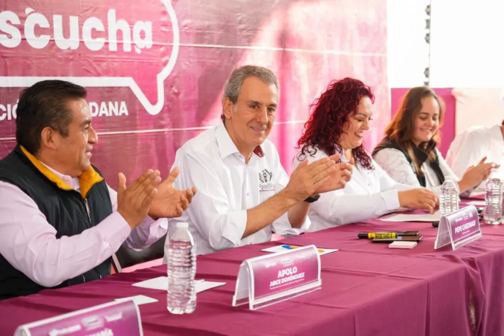 Pepe Chedraui encabeza Martes Ciudadano en San Miguel Canoa