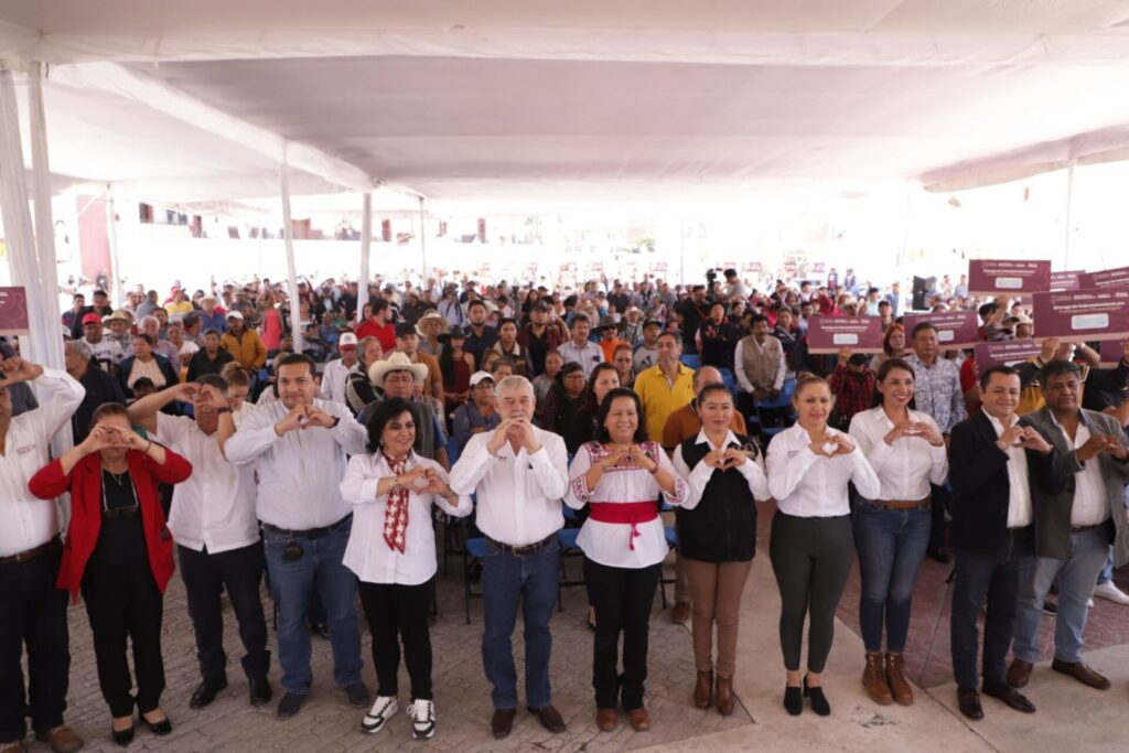 Gobierno de Puebla apoya a productores ante heladas en Chiautzingo