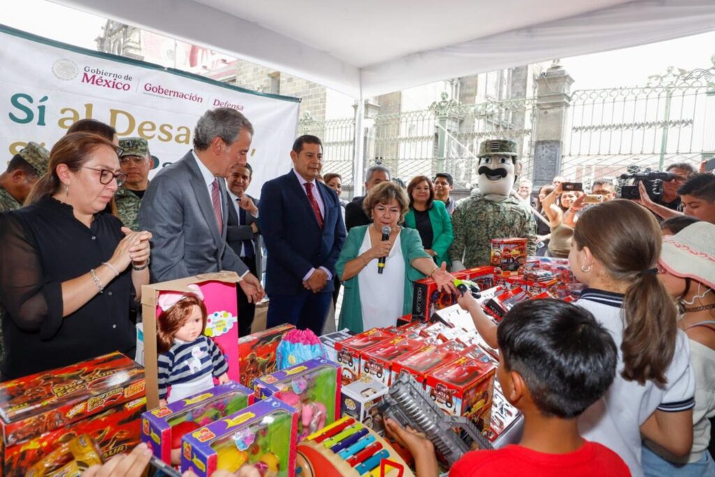 Alejandro Armenta arranca “Sí al Desarme, Sí a la Paz” en Puebla