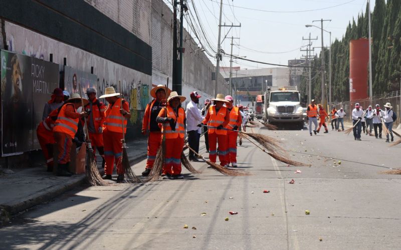 OOSL Puebla realiza operativo especial por desfile del 5 de Mayo