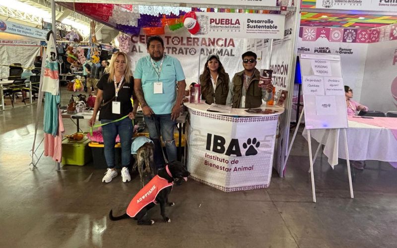 Bienestar Animal promueve cultura de cuidado en la Feria de Puebla 2025