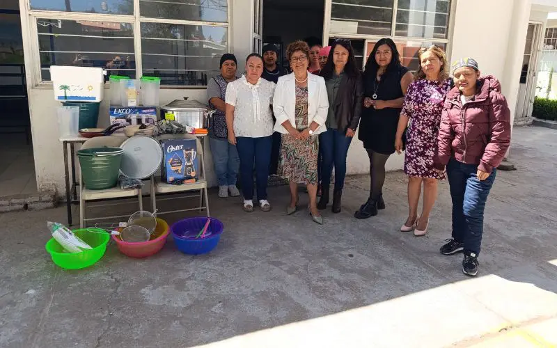 SMDIF Cuautlancingo dignifica comedores escolares